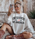 USA Crew neck Sweatshirt
